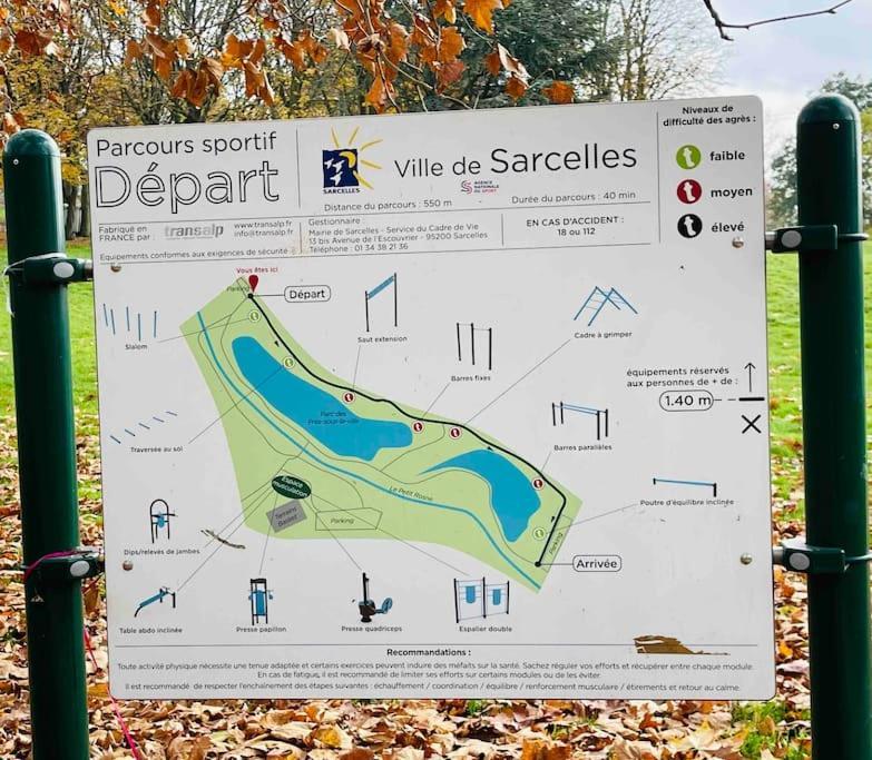 Masion Belle Vue Lägenhet Sarcelles Exteriör bild